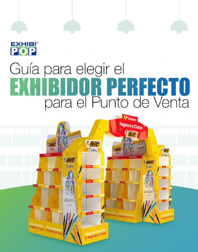 Guía para elegir exhibidor prerfecto para el punto de venta-Exhibipop