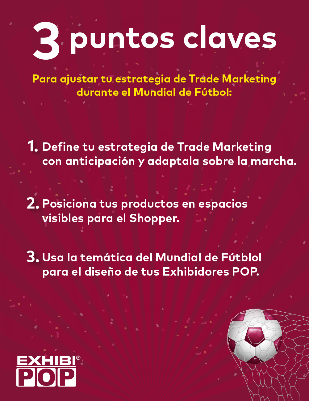 3 puntos claves para ajustar tu estrategia de Trade Marketing durante el Mundial de Fútbol.