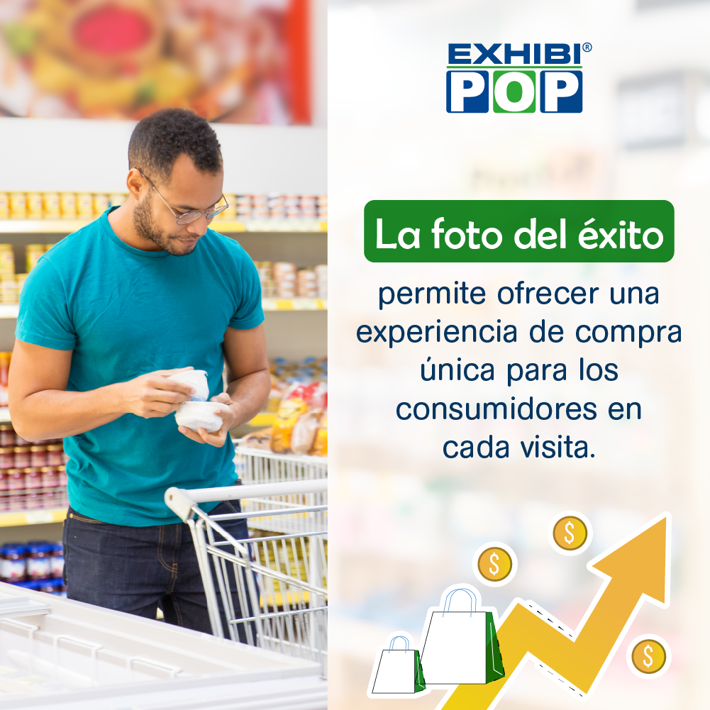 La foto del éxito, permite ofrecer una experiencia de compra única para los consumidores en cada visita.